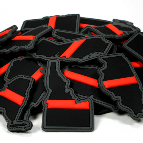 EVERY STATE IN THIN RED LINE MORALE PATCH SERIES – Tactical Outfitters